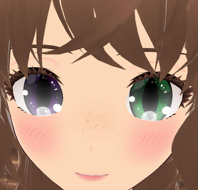 Extras, e.g: eyes, blush, lipstick